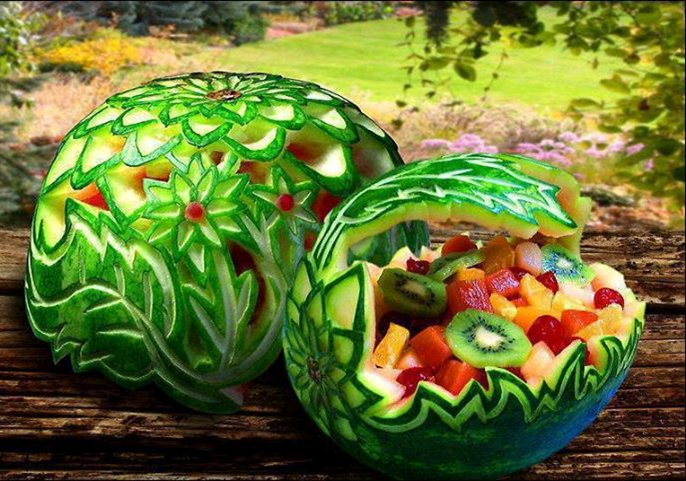 Watermelon-carving